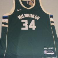 Оригинален потник на Milwauke Bucks Antetokounmpo, снимка 4 - Спортни дрехи, екипи - 44497215