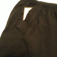Къс H&M черен панталон биопамук с регулируемо престягане на кръста, двустранни джобове, снимка 6 - Къси панталони и бермуди - 37476541