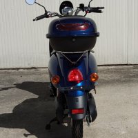 Електрически скутер с ретро дизайн модел TDR363Z в син цвят, снимка 8 - Мотоциклети и мототехника - 42766801