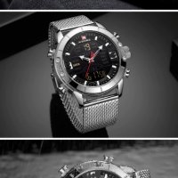 Нов часовник NAVIFORCE, военен модел, снимка 7 - Мъжки - 31964165