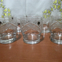 Кристални чаши Рамона , снимка 4 - Антикварни и старинни предмети - 44071782