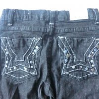 Черни дънки на Vanilla Star, снимка 5 - Детски панталони и дънки - 37617319