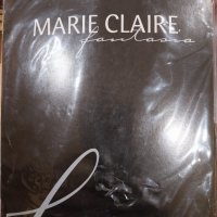 Marie Claire   Чисто НОВ фигурален черен чорапогащник, снимка 4 - Бельо - 42839948