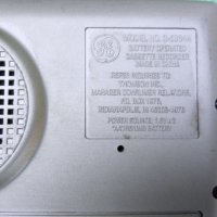 General Electric Cassette Recorder Model 3-5364A , снимка 5 - Плейъри, домашно кино, прожектори - 38517351
