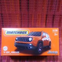 Matchbox '19 Jeep Renegade, снимка 1 - Колекции - 44796864