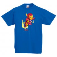 Детска тениска Marvel Iron Man Игра,Изненада,Подарък,Геймър,, снимка 4 - Детски Блузи и туники - 36716836
