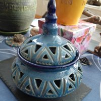 красив керамичен предмет на изкуството от Тунис, снимка 1 - Декорация за дома - 42892665