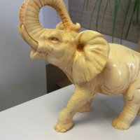 Керамичен слон, снимка 3 - Антикварни и старинни предмети - 39026604