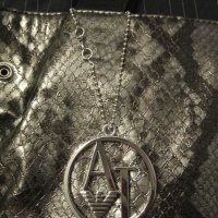 Нова чанта Armani Jeans handbag snake print, снимка 10 - Чанти - 30992549