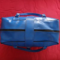 Антики - 2 големи ретро кожени сака / пътни чанти, снимка 3 - Антикварни и старинни предмети - 29985308