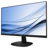 НОВ Монитор Philips 273V7QDAB/00 27’ LCD WLED, IPS, DVI, VGA, HDMI, Speakers , снимка 1 - Монитори - 42300429