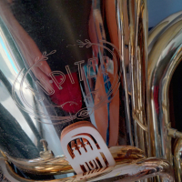 B-Tuba Jupiter JCB-778 - Бас Туба Б строй с мек куфар и презрамка /отлична/, снимка 6 - Духови инструменти - 44808620