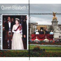 Чисти блокове Кралица Елизабет Втора и кралското семейство , снимка 12 - Филателия - 38129727