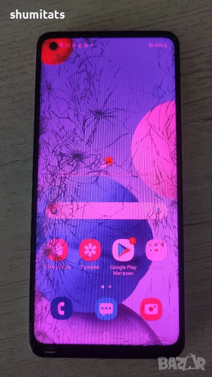 Samsung A21s счупен дисплей,много запазен, снимка 1