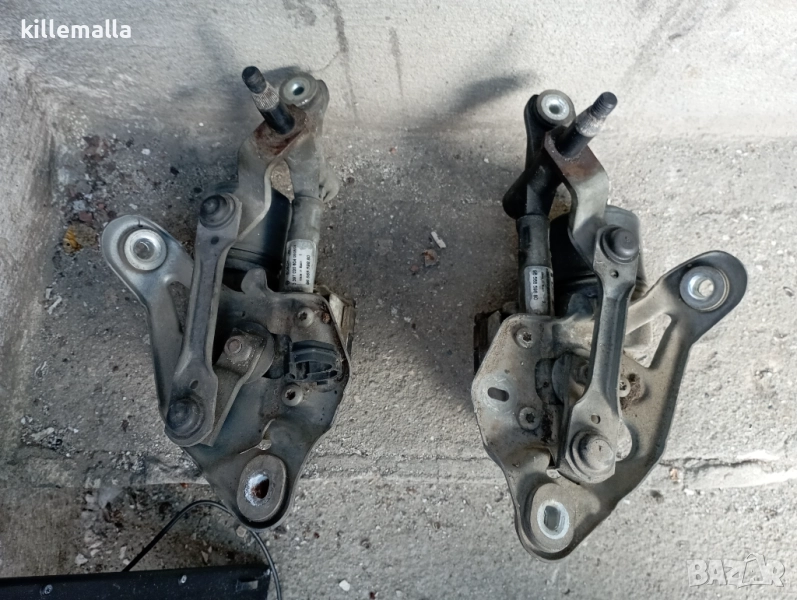 Моторчета предни чистачки-Пежо 407, снимка 1