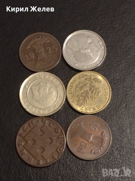 Лот монети от цял свят 6 броя ХЪРВАТИЯ, АВСТРИЯ, ТУРЦИЯ ЗА КОЛЕКЦИОНЕРИ 30256, снимка 1