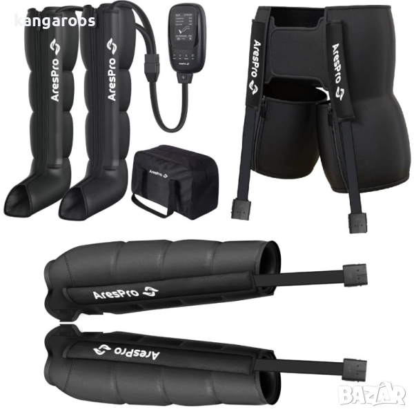 Лимфодренажен масажор AresPro, крака, ръце, шорти, снимка 1