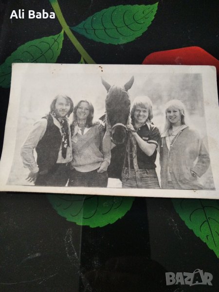 Картичка/снимка АББА/ABBA, снимка 1