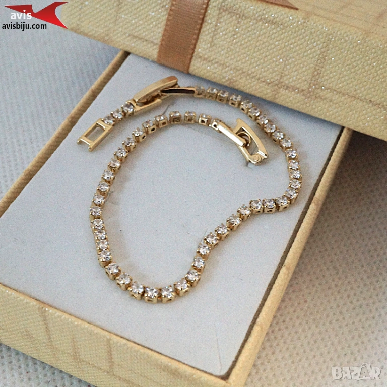 Гривна с 14К златно покритие 234839, снимка 1