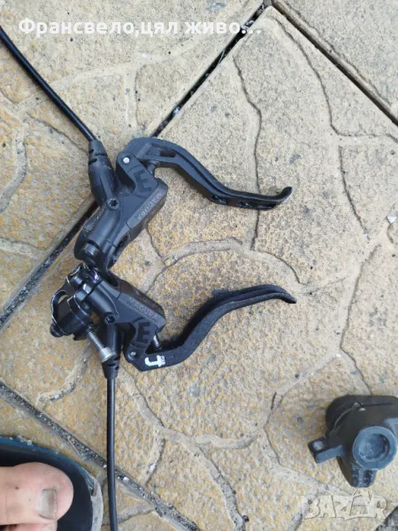 Чифт хидравлични спирачки за велосипед колело magura mt 4 , снимка 1