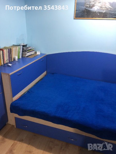 Спалня - легло с ракла и чекмеджета, снимка 1