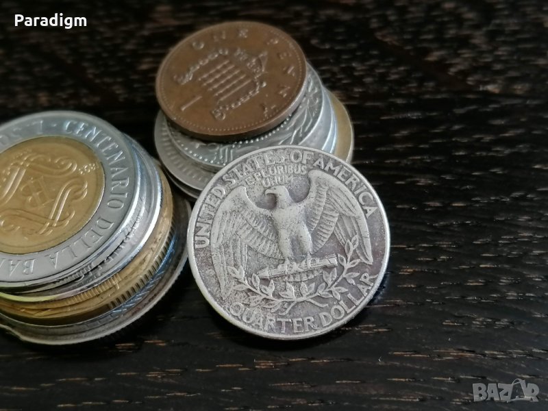 Монета - САЩ - 1/4 (четвърт) долар | 1990г., снимка 1