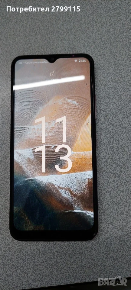 Nokia C32, 64GB памет и 4GB RAM, Android 13., снимка 1