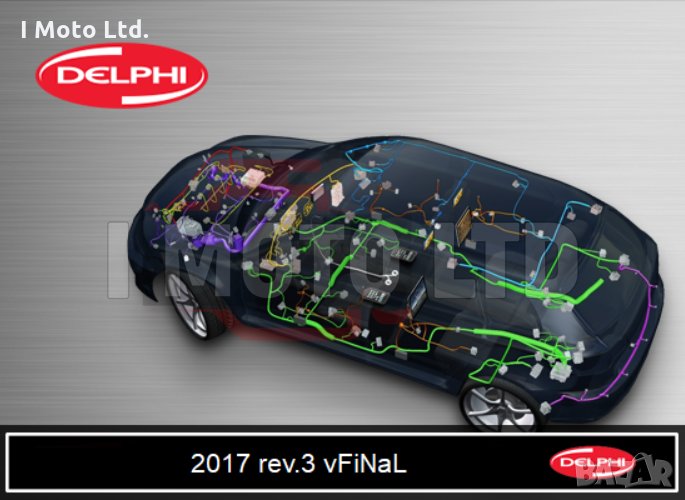 Софтуер за диагностика Delphi / Autocom 2017.1 Rev3 ISS, снимка 1