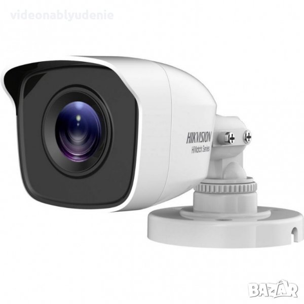 HikVision HWT-B120-P-28 2MP 2.8мм Водоустойчива HD-TVI AHD HD-CVI CVBS 4в1 Широкоъгълна Камера EXIR, снимка 1