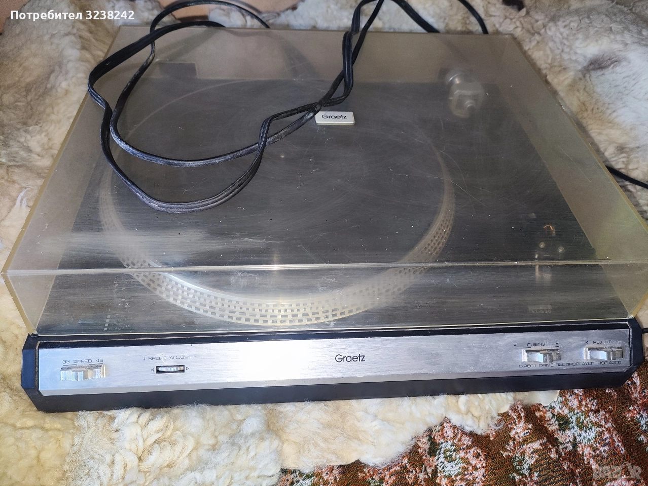 Graetz hsp 4000 грамофон , снимка 1