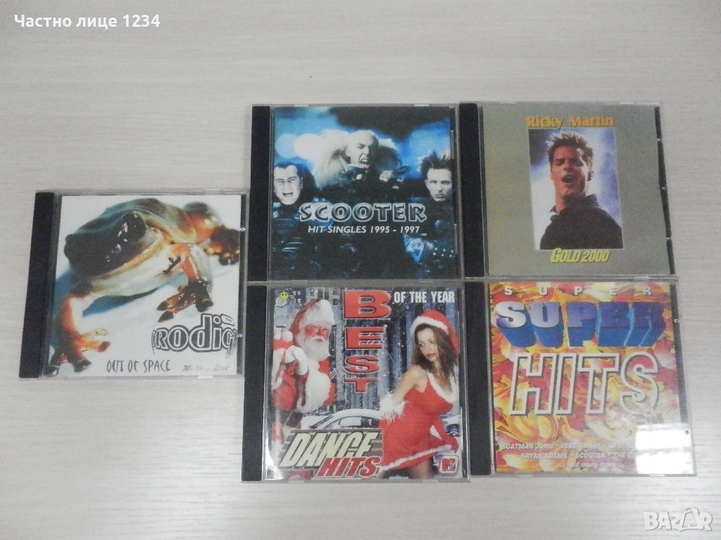 Prodigy /Scooter / Ricky Martin / Super Hits'95 & MTV - Best of The Year Dance Hits - 2003, снимка 1