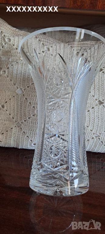 Ваза от оловен кристал , снимка 1
