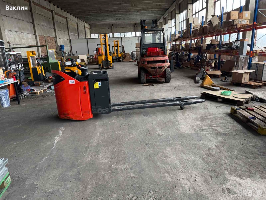 Бързоходна палетна количка Linde T 25 Long, снимка 1