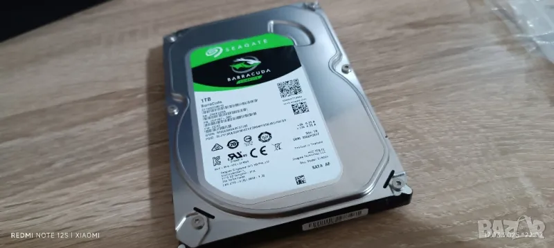 Seagate Barracuda 1TB, снимка 1