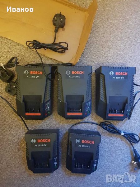 Нови зарядни устройства Bosch 18V , снимка 1