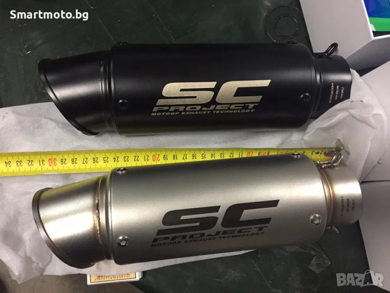 Спортно гърне за пистов мотор sc project 36-51 или 60mm универсално, снимка 1
