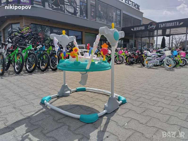 MONI Детско бънджи VISTA тюркуаз, снимка 1