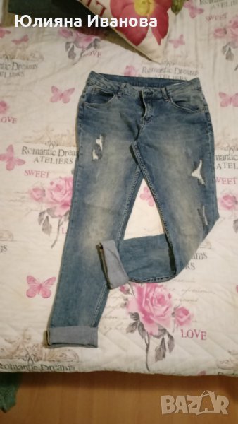 Дънки с накъсан ефект, снимка 1