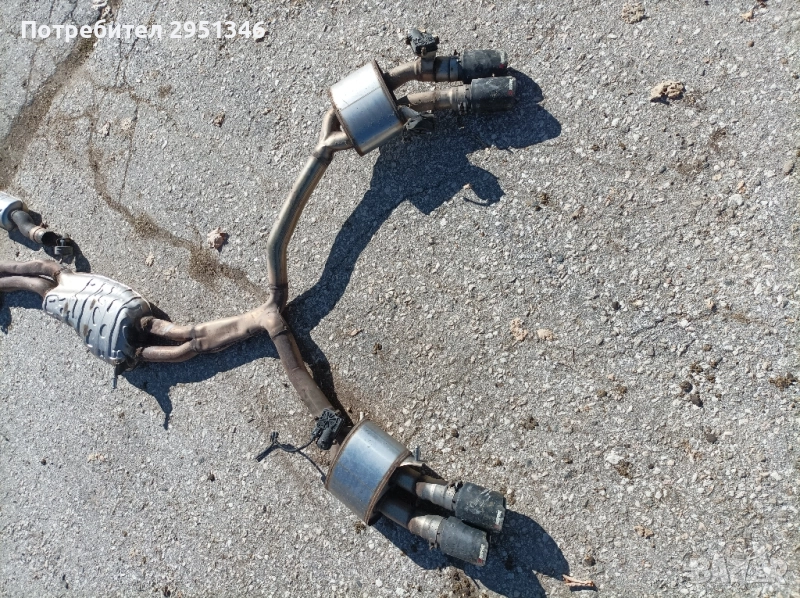 Оригинална изпускателна система Акрапович с клапи за Audi S5 F5, снимка 1