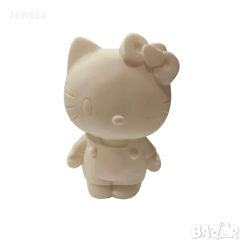 Касичка Хелоу Кити, Тип Диамантен пъзел, Пластмасова, Ръчно декориране, 16 см, снимка 1