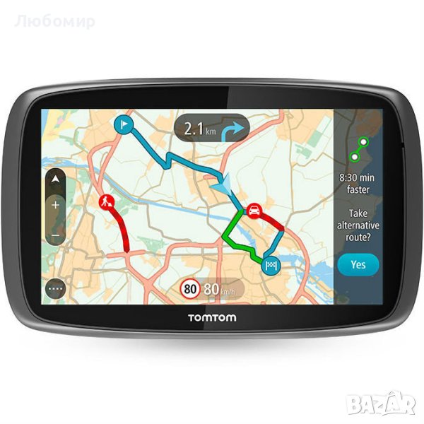 TomTom Go 51 5" висок клас навигация с трафик и камери за кола, снимка 1