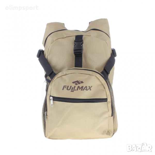 Раница туристическа RL03-27 20лв.  Състав: 600 D полиестер Цвят: кафяв Размер: 40 х 24 х 9 см  Лека , снимка 1