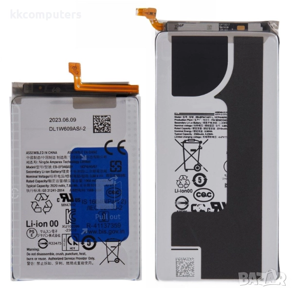 Батерия за Samsung Galaxy Z Fold5 5G – 4270mAh / 3.88V Li-Polymer (EB-BF946ABYL / EB-BF947ABYL), снимка 1