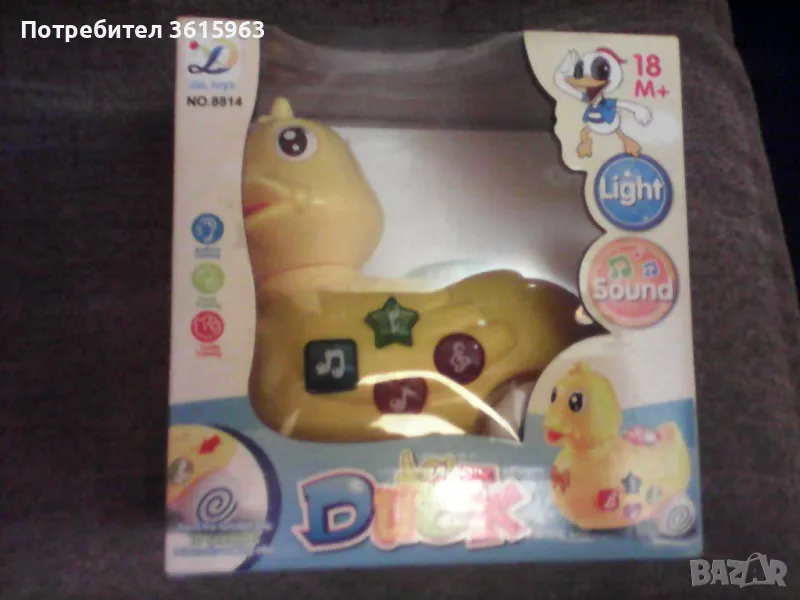 Музикално пате с копчета, снимка 1