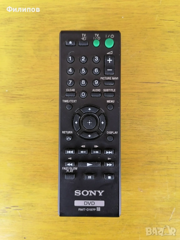 SONY RMT-D197P дистанционно, снимка 1