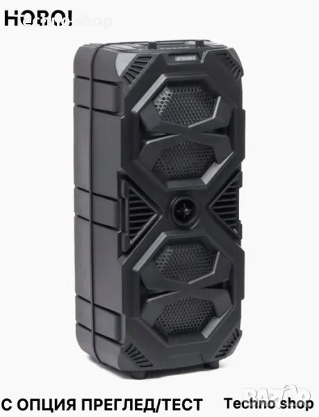 Караоке тонколона, Bluetooth, с безжичен микрофон в ново състояние, снимка 1