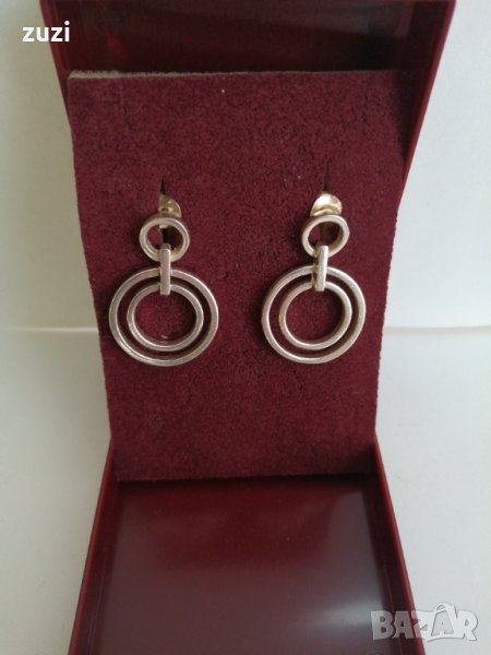 Сребърни обеци . Сребро проба 925. , снимка 1