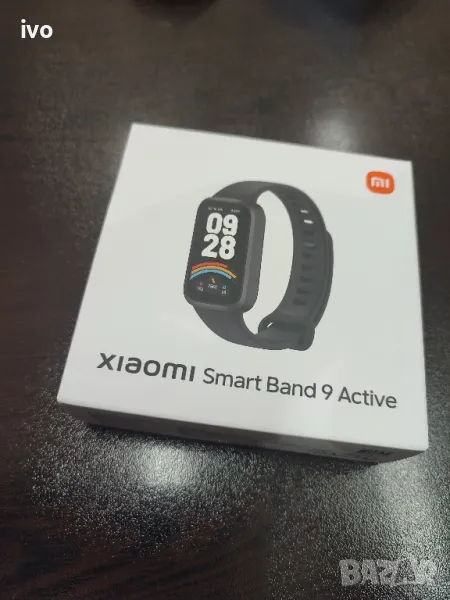 Фитнес гривнa XIAOMI SMART BAND 9 ACTIVE BLACK 1.47 ", ПУЛСОМЕР, снимка 1