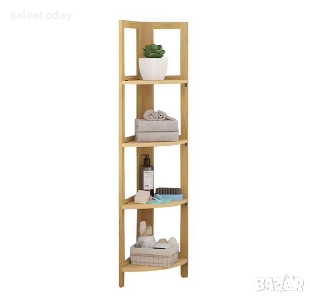 Етажерка за баня от бамбук, снимка 1