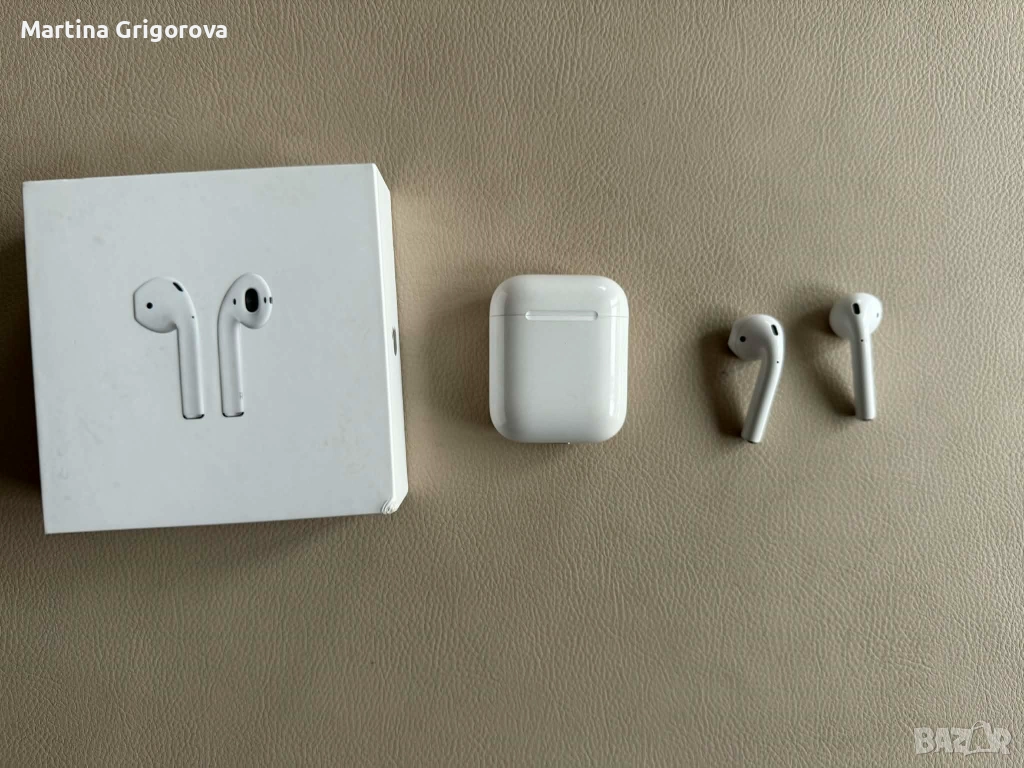 Apple AirPods 2 Оригинални, снимка 1
